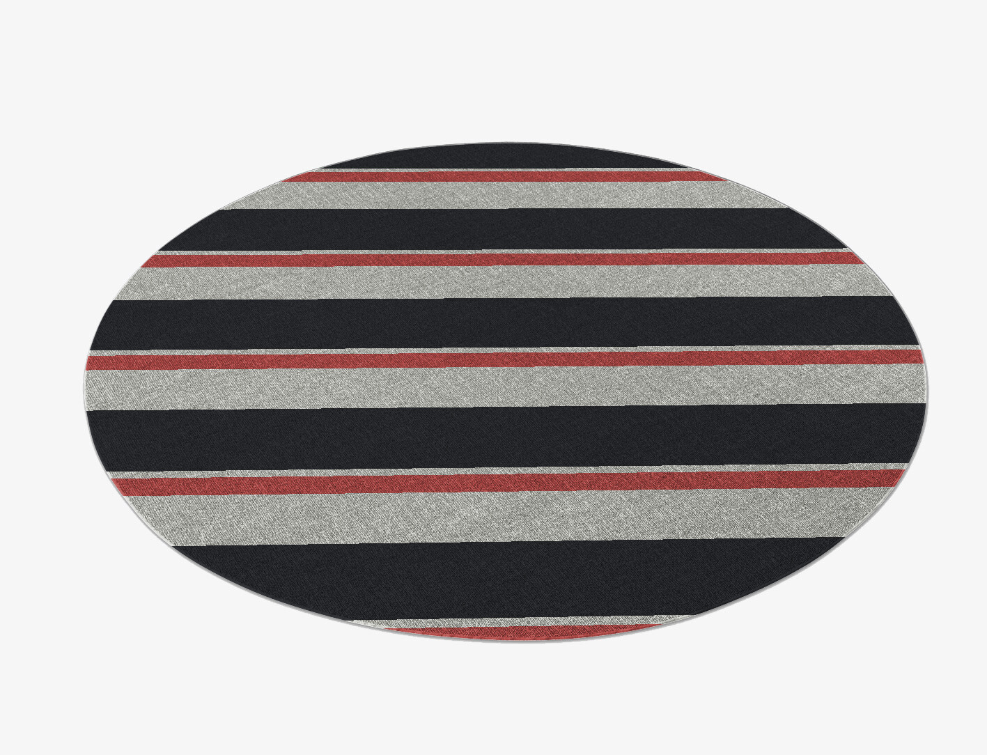 Gypsy Geometric Round Flatweave New Zealand Wool Custom Rug by Rug Artisan