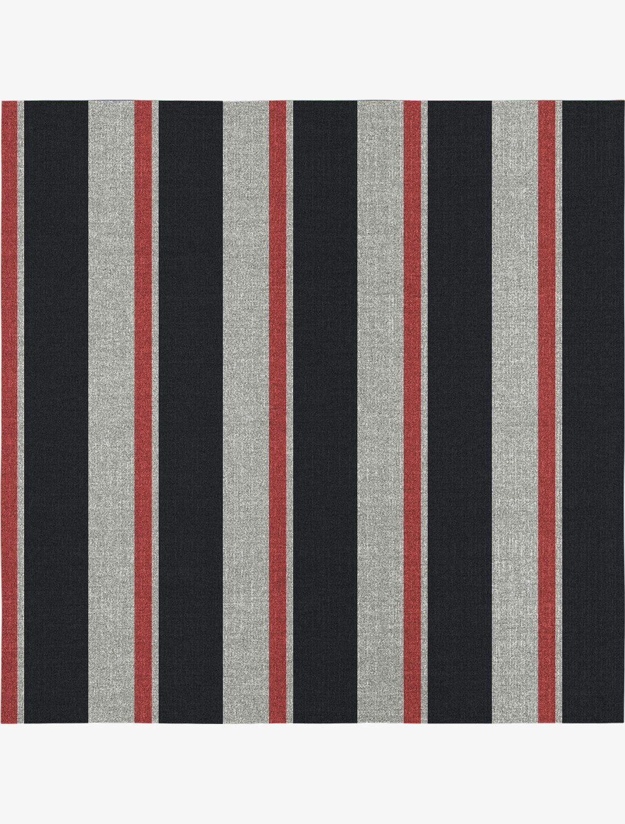 Gypsy Geometric Square Flatweave New Zealand Wool Custom Rug by Rug Artisan