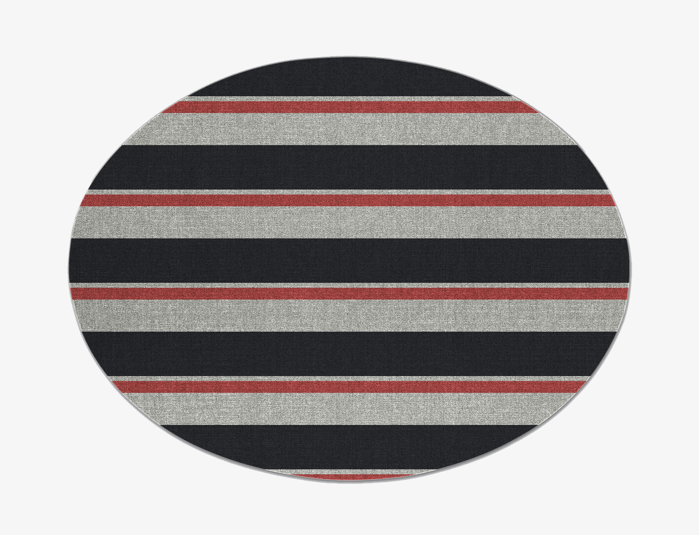 Gypsy Geometric Oval Outdoor Recycled Yarn Custom Rug by Rug Artisan