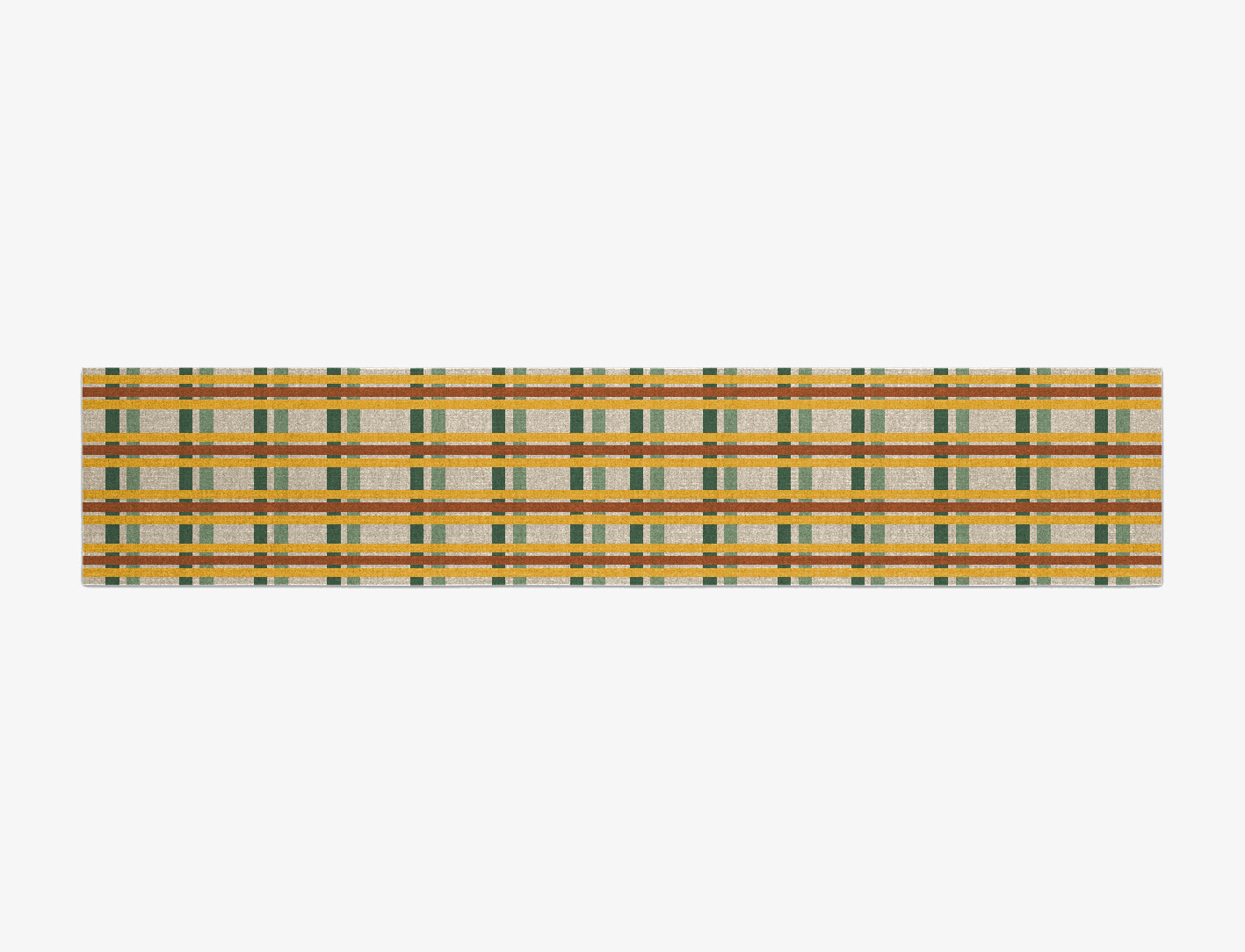 Haiku Geometric Runner Flatweave New Zealand Wool Custom Rug by Rug Artisan