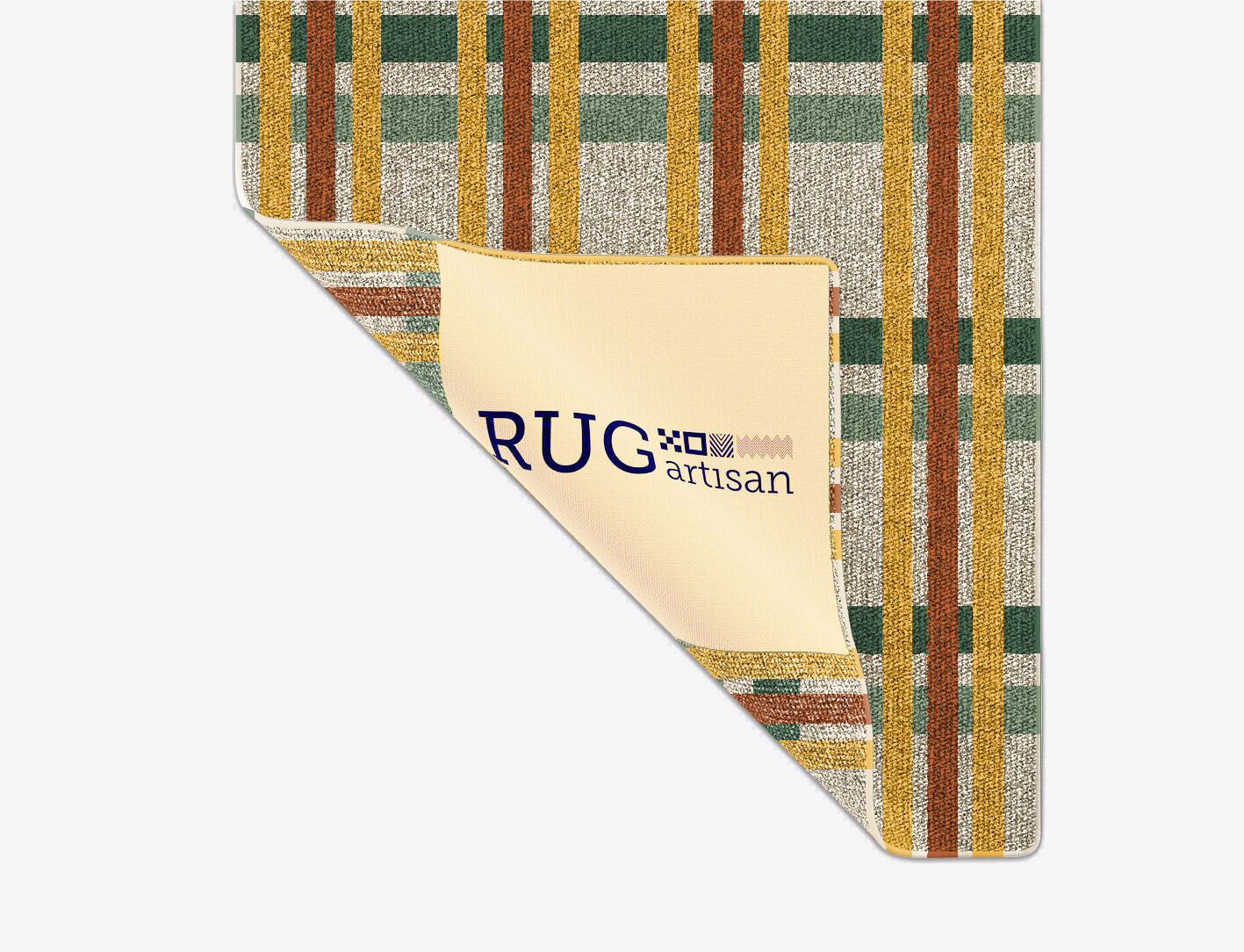 Haiku Geometric Runner Outdoor Recycled Yarn Custom Rug by Rug Artisan