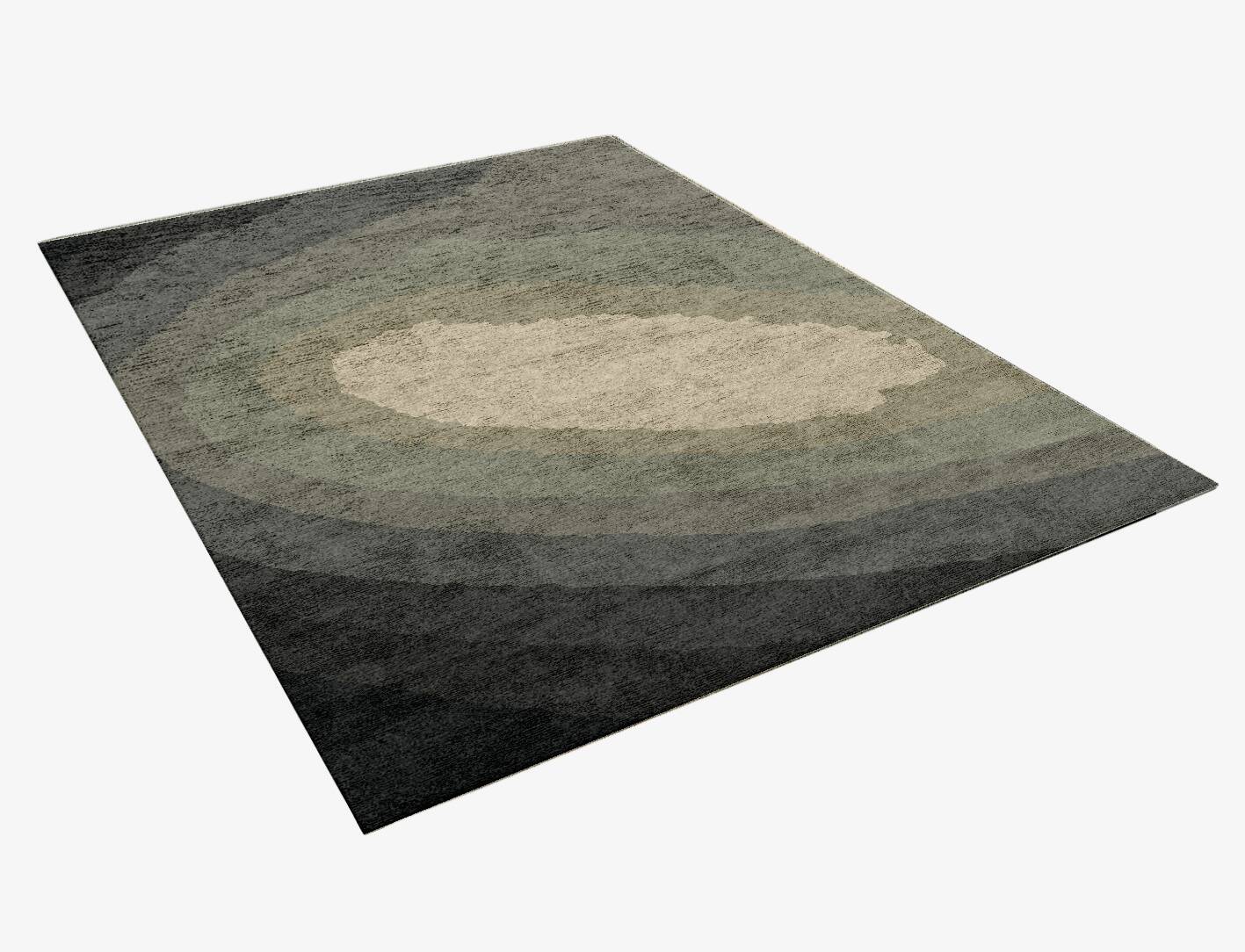 Hampstead Gradation Rectangle Hand Knotted Bamboo Silk Custom Rug by Rug Artisan