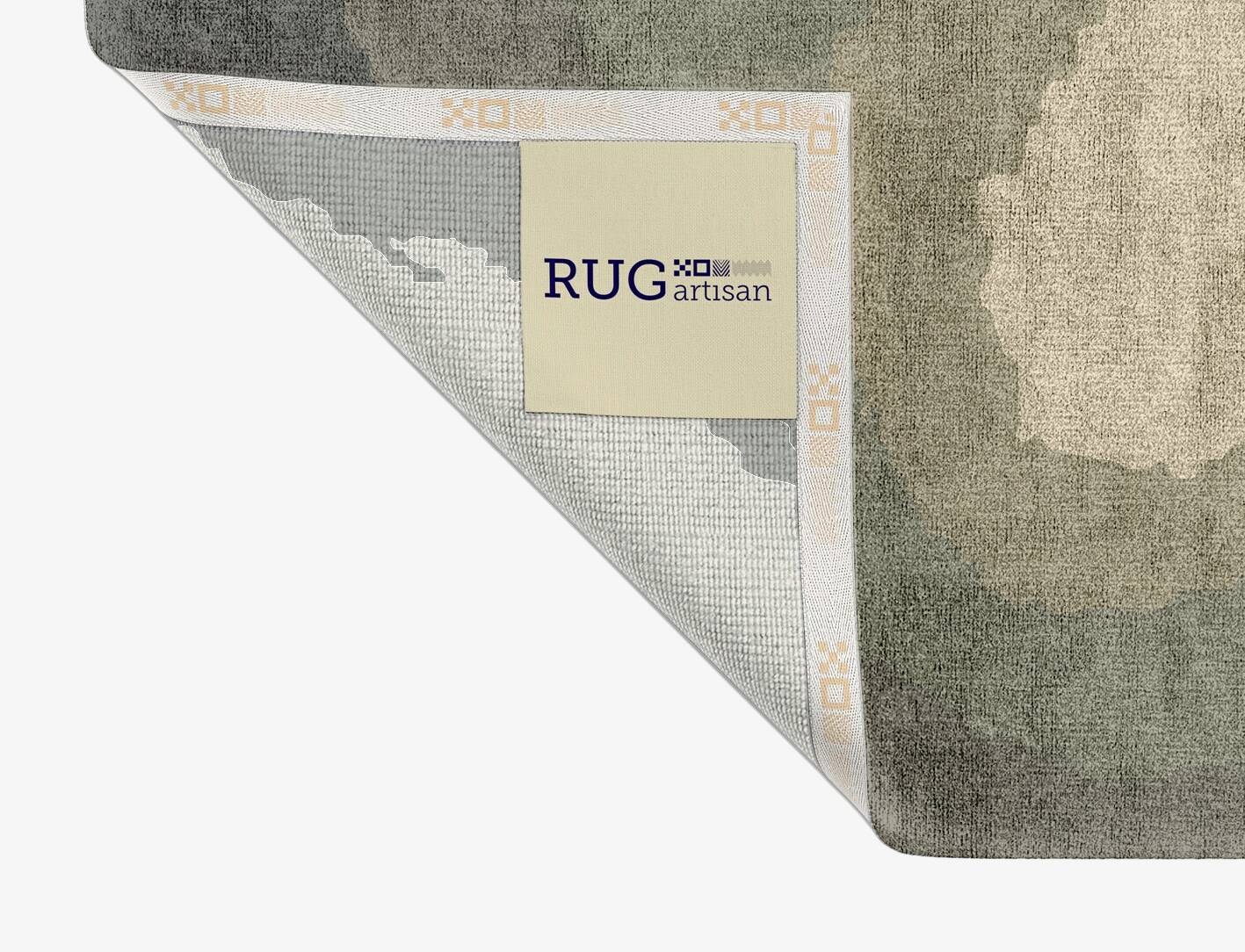 Hampstead Gradation Rectangle Hand Knotted Bamboo Silk Custom Rug by Rug Artisan