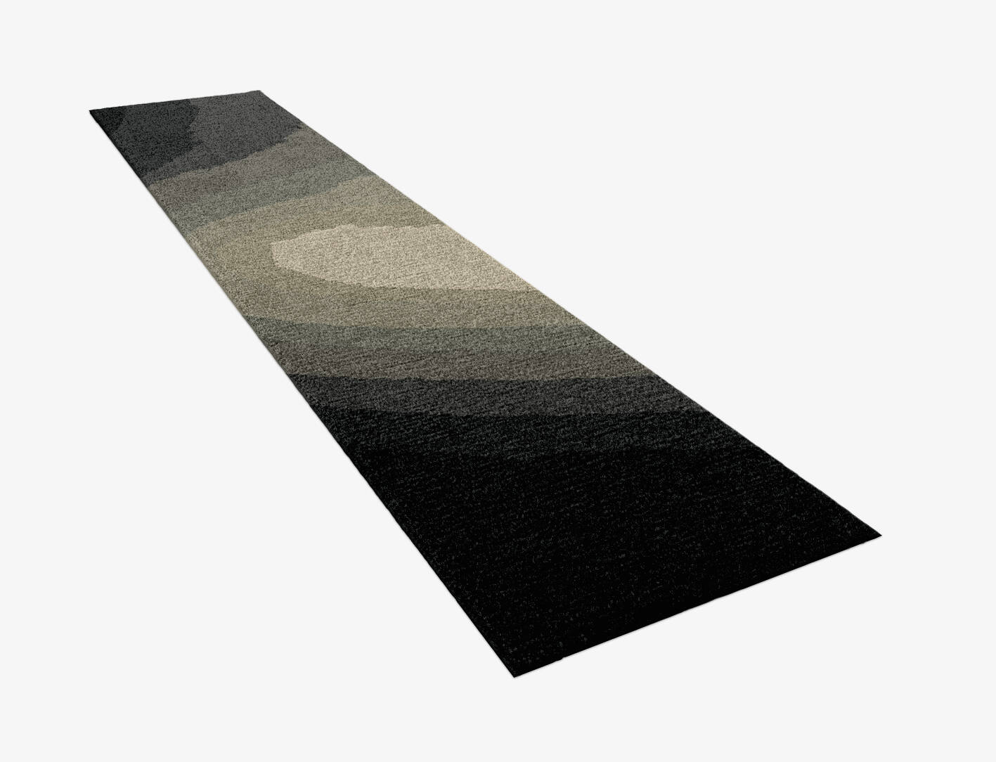 Hampstead Gradation Runner Hand Knotted Tibetan Wool Custom Rug by Rug Artisan