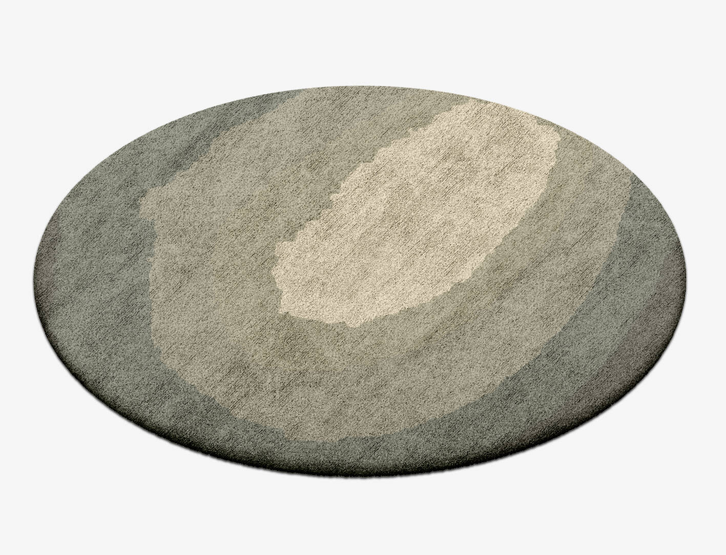 Hampstead Gradation Round Hand Tufted Bamboo Silk Custom Rug by Rug Artisan