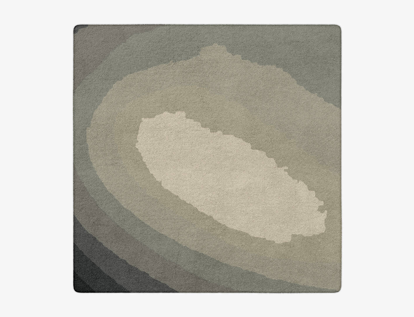 Hampstead Gradation Square Hand Tufted Pure Wool Custom Rug by Rug Artisan