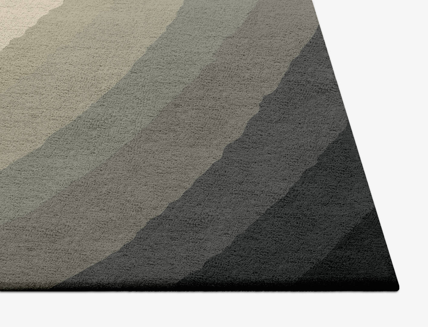Hampstead Gradation Square Hand Tufted Pure Wool Custom Rug by Rug Artisan
