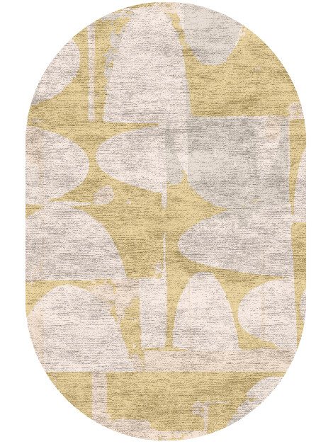 Harper Abstract Capsule Hand Knotted Bamboo Silk Custom Rug by Rug Artisan