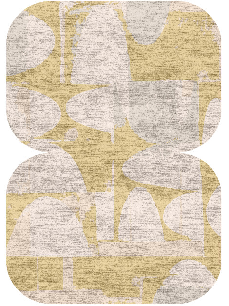 Harper Abstract Eight Hand Knotted Bamboo Silk Custom Rug by Rug Artisan