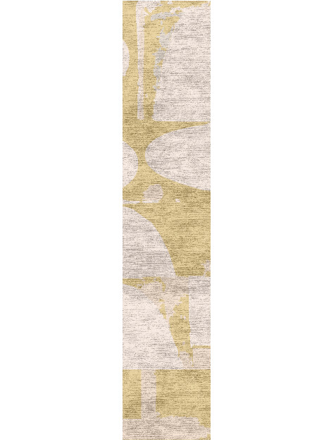 Harper Abstract Runner Hand Knotted Bamboo Silk Custom Rug by Rug Artisan