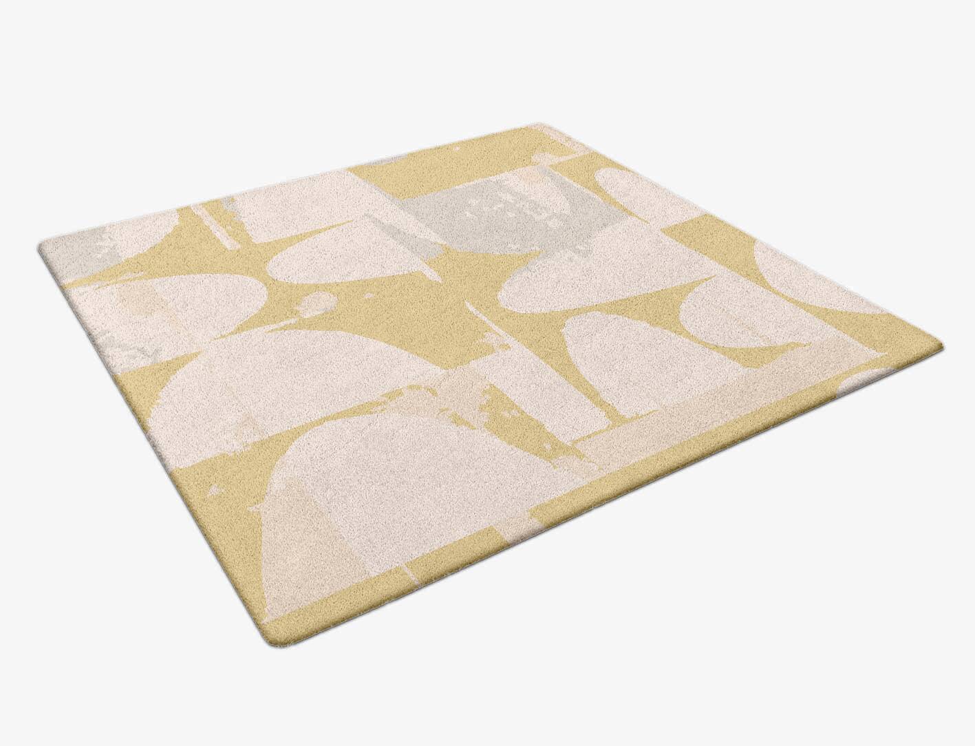 Harper Abstract Square Hand Tufted Pure Wool Custom Rug by Rug Artisan