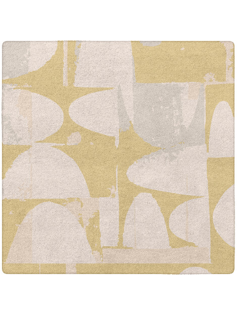 Harper Abstract Square Hand Tufted Pure Wool Custom Rug by Rug Artisan