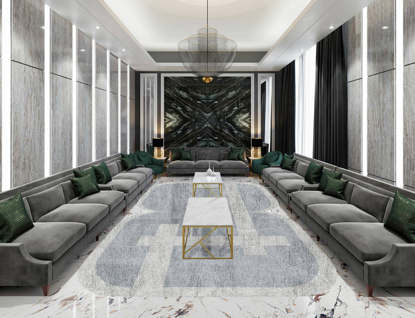 Heartsease  Eight Hand Knotted Bamboo Silk Custom Rug by Rug Artisan