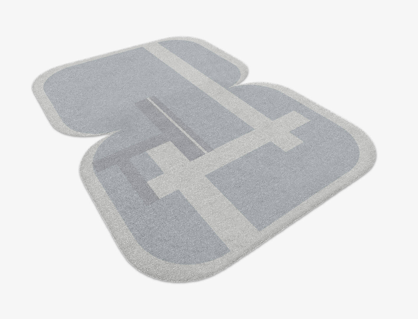 Heartsease  Eight Hand Knotted Tibetan Wool Custom Rug by Rug Artisan