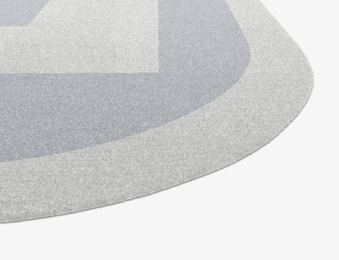 Heartsease  Oblong Hand Knotted Tibetan Wool Custom Rug by Rug Artisan