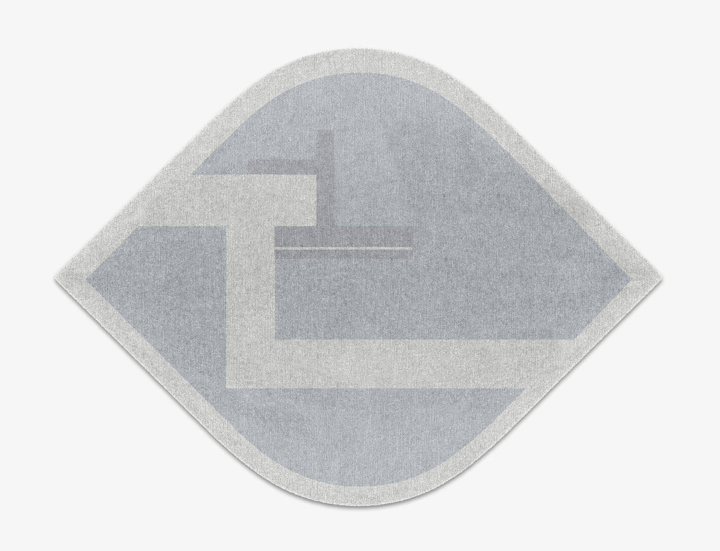Heartsease  Ogee Hand Knotted Tibetan Wool Custom Rug by Rug Artisan