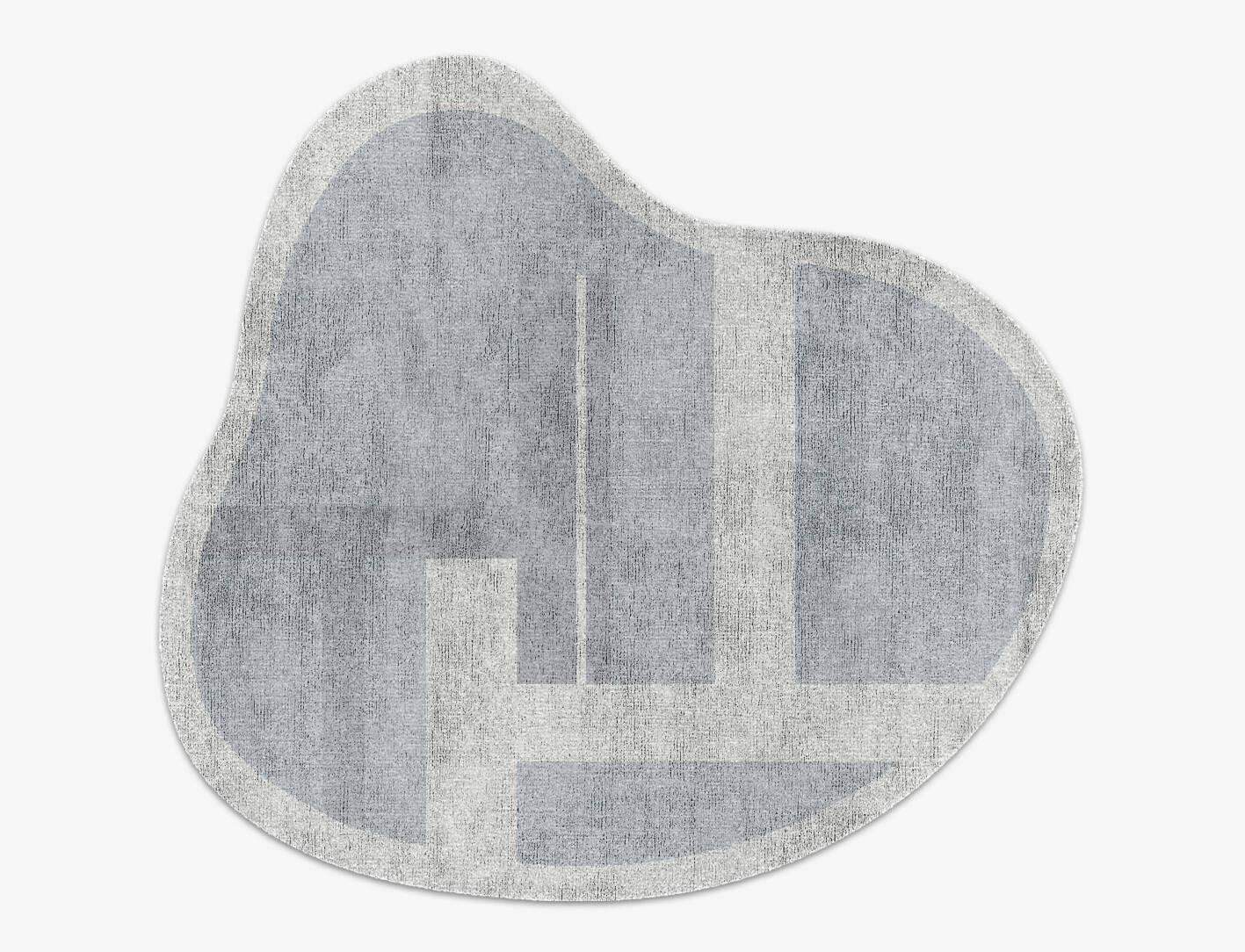 Heartsease  Splash Hand Knotted Bamboo Silk Custom Rug by Rug Artisan