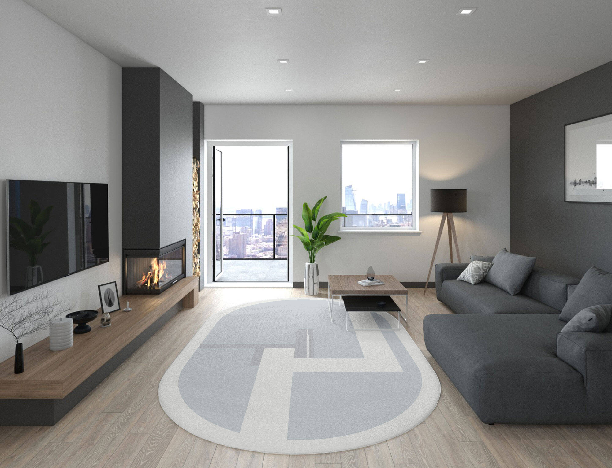 Heartsease  Capsule Hand Tufted Pure Wool Custom Rug by Rug Artisan