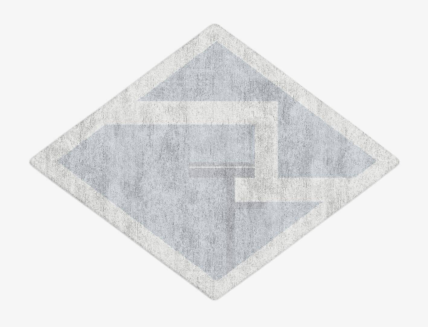 Heartsease  Diamond Hand Tufted Bamboo Silk Custom Rug by Rug Artisan