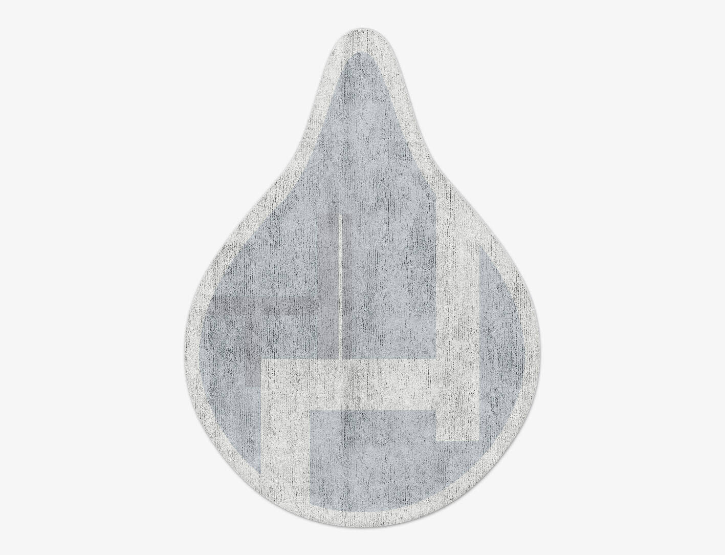 Heartsease  Drop Hand Tufted Bamboo Silk Custom Rug by Rug Artisan