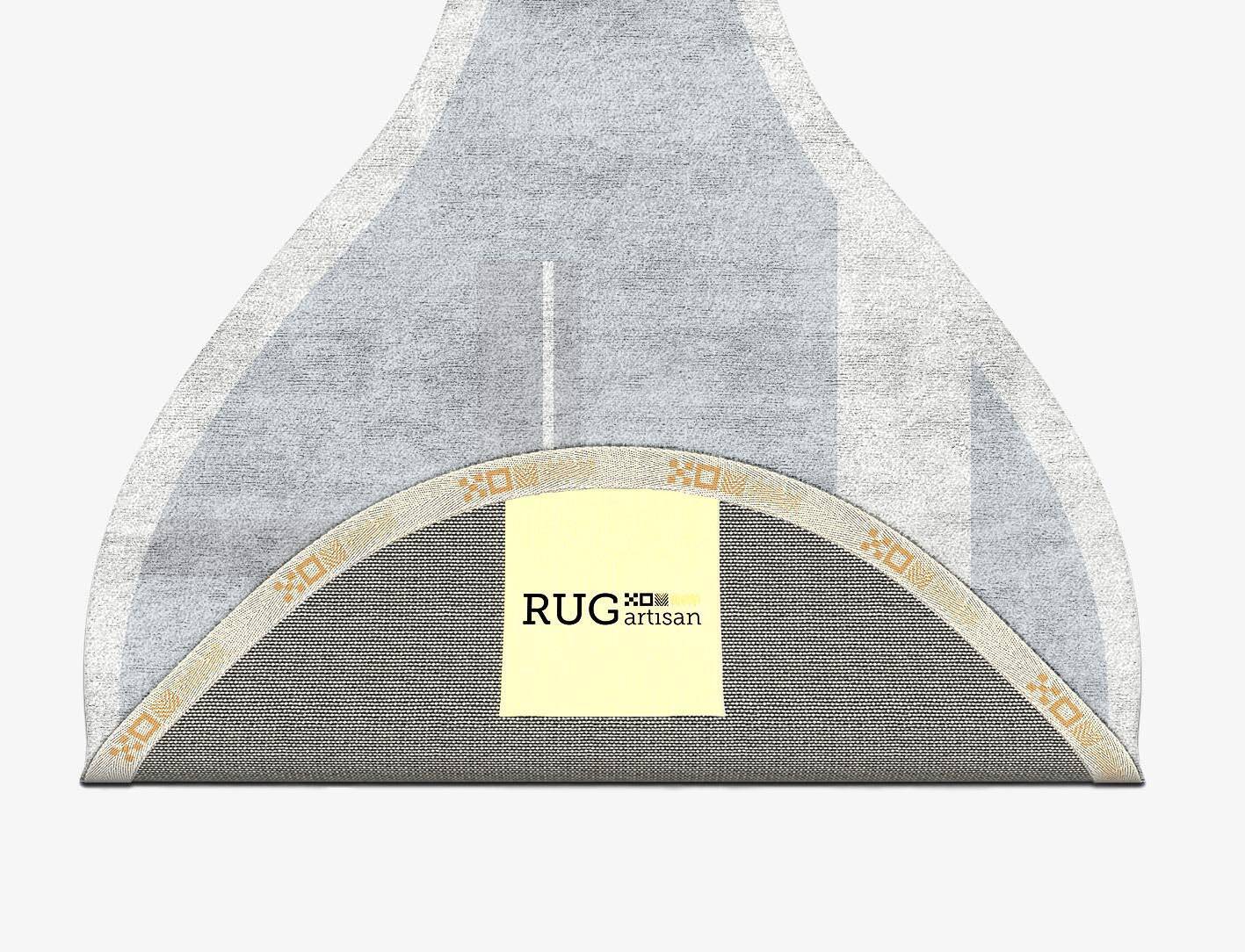 Heartsease  Drop Hand Tufted Bamboo Silk Custom Rug by Rug Artisan