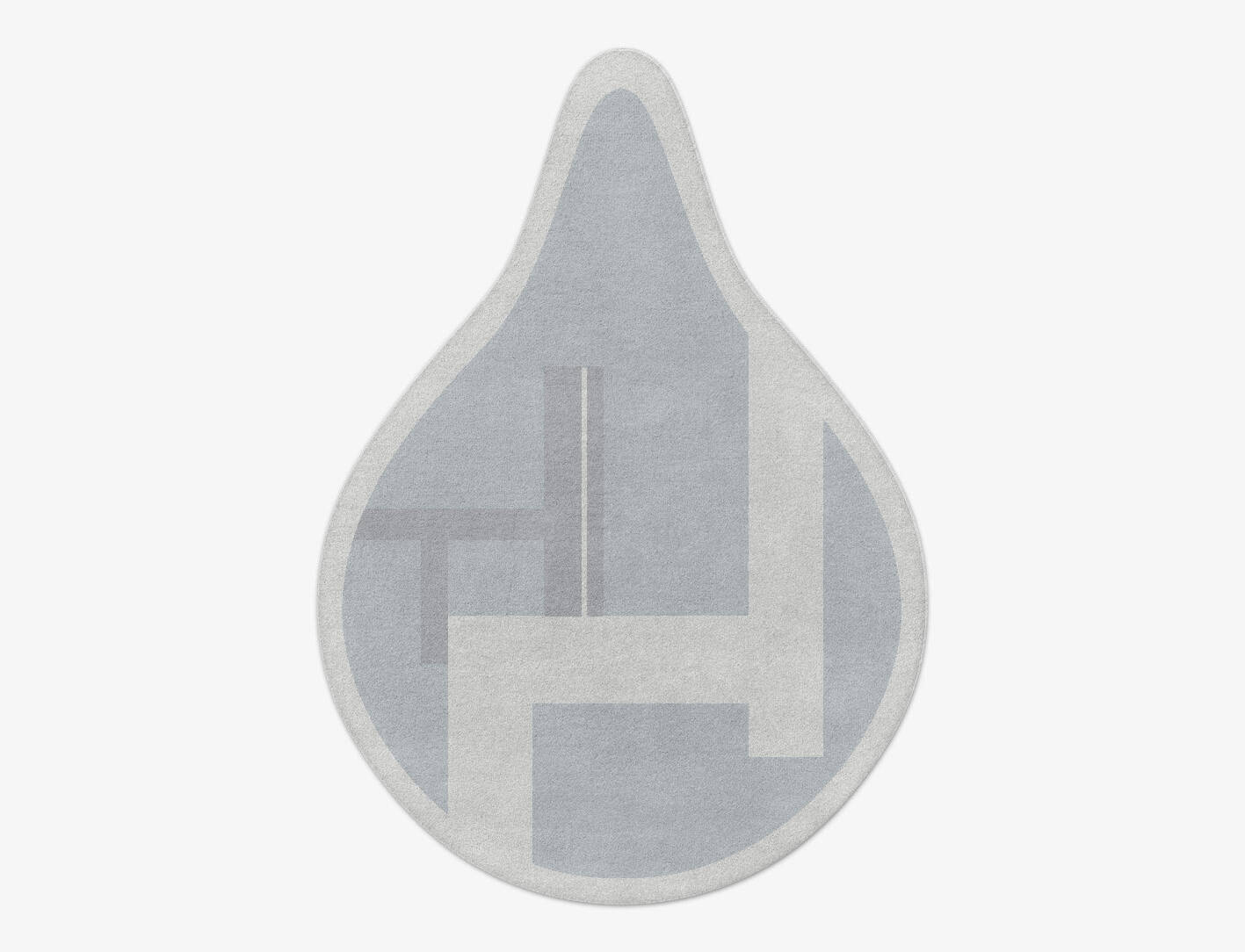 Heartsease  Drop Hand Tufted Pure Wool Custom Rug by Rug Artisan