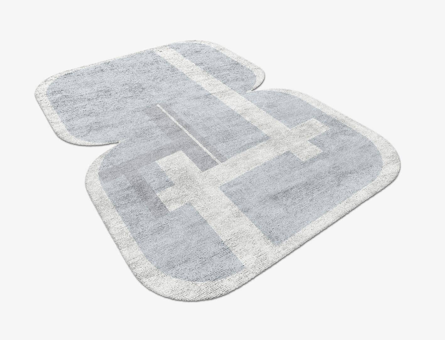 Heartsease  Eight Hand Tufted Bamboo Silk Custom Rug by Rug Artisan
