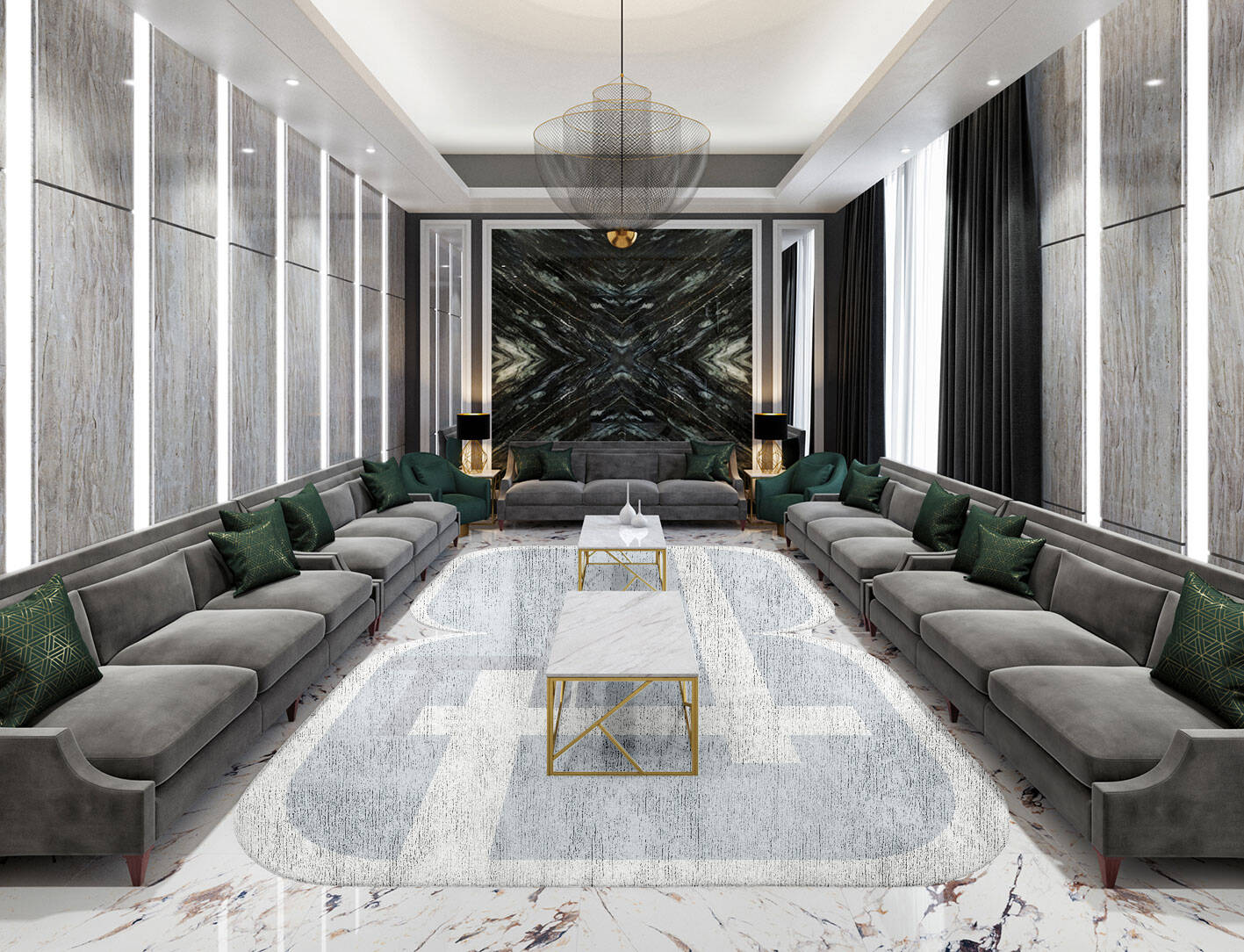 Heartsease  Eight Hand Tufted Bamboo Silk Custom Rug by Rug Artisan