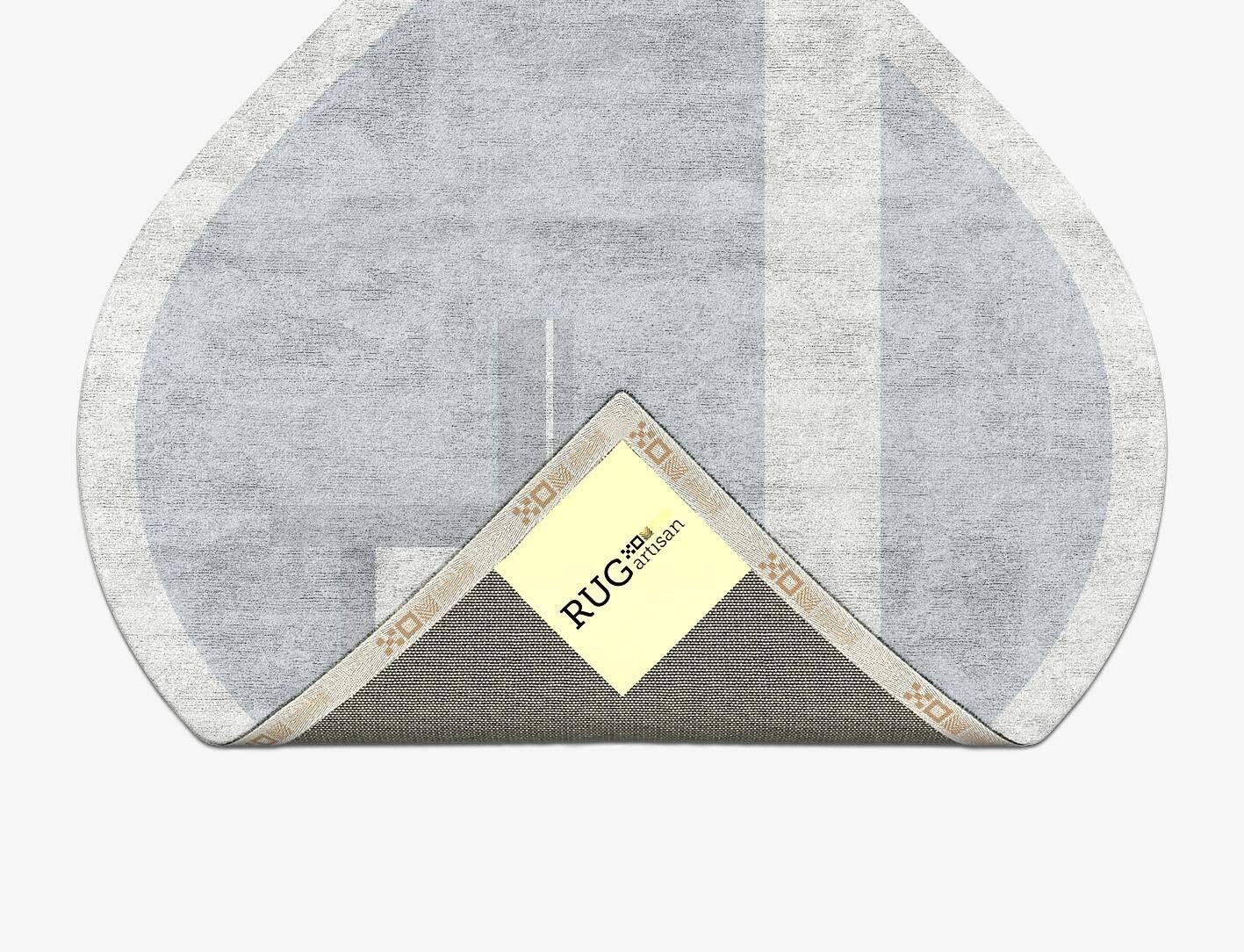 Heartsease  Ogee Hand Tufted Bamboo Silk Custom Rug by Rug Artisan