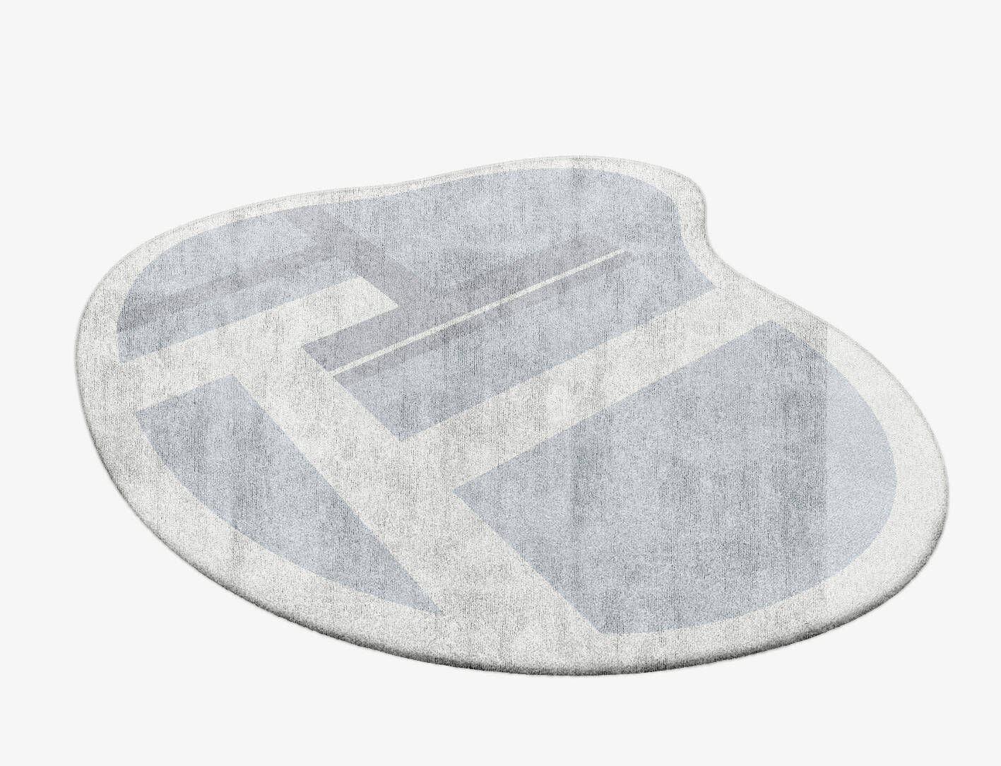 Heartsease  Splash Hand Tufted Bamboo Silk Custom Rug by Rug Artisan