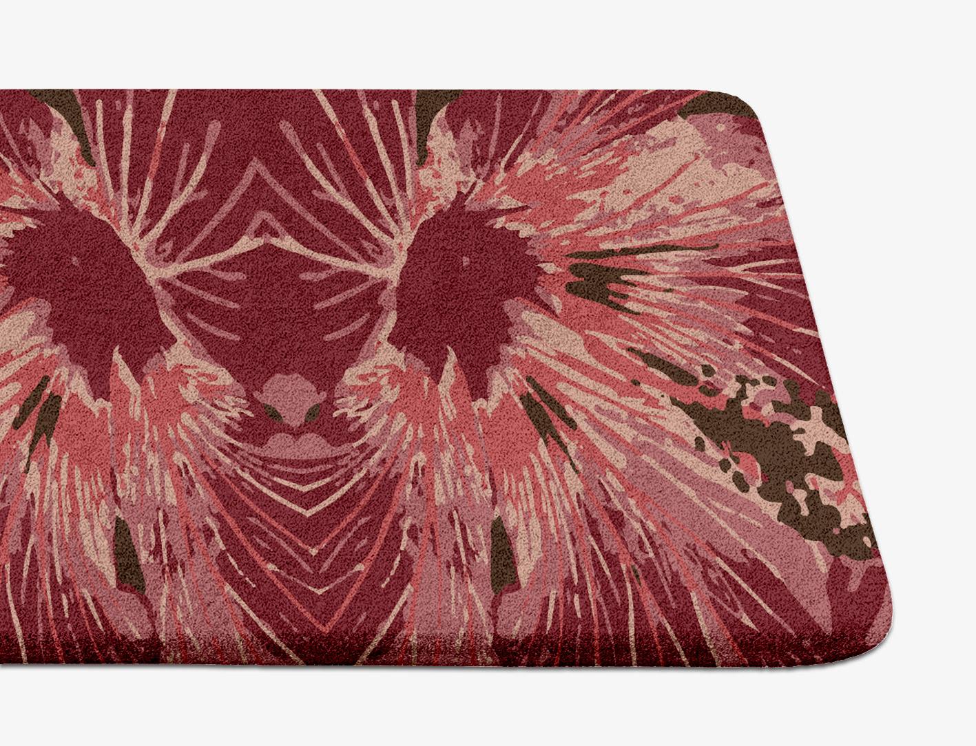 Heath Floral Runner Hand Tufted Pure Wool Custom Rug by Rug Artisan