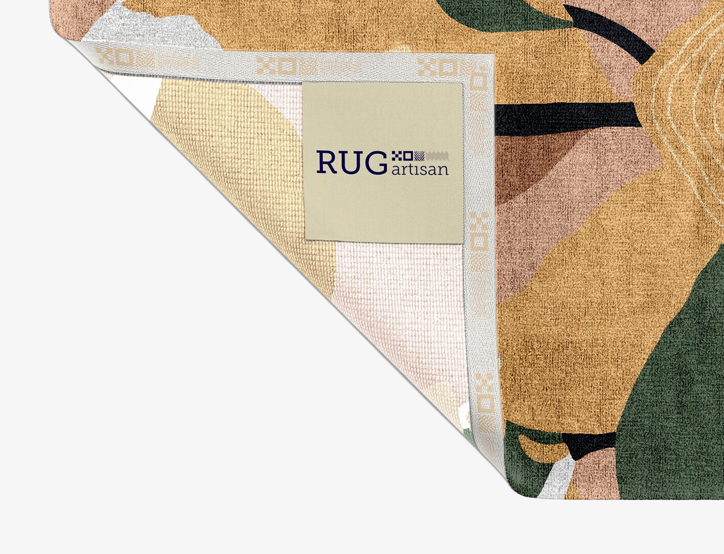 Heliconia Field of Flowers Rectangle Hand Knotted Bamboo Silk Custom Rug by Rug Artisan