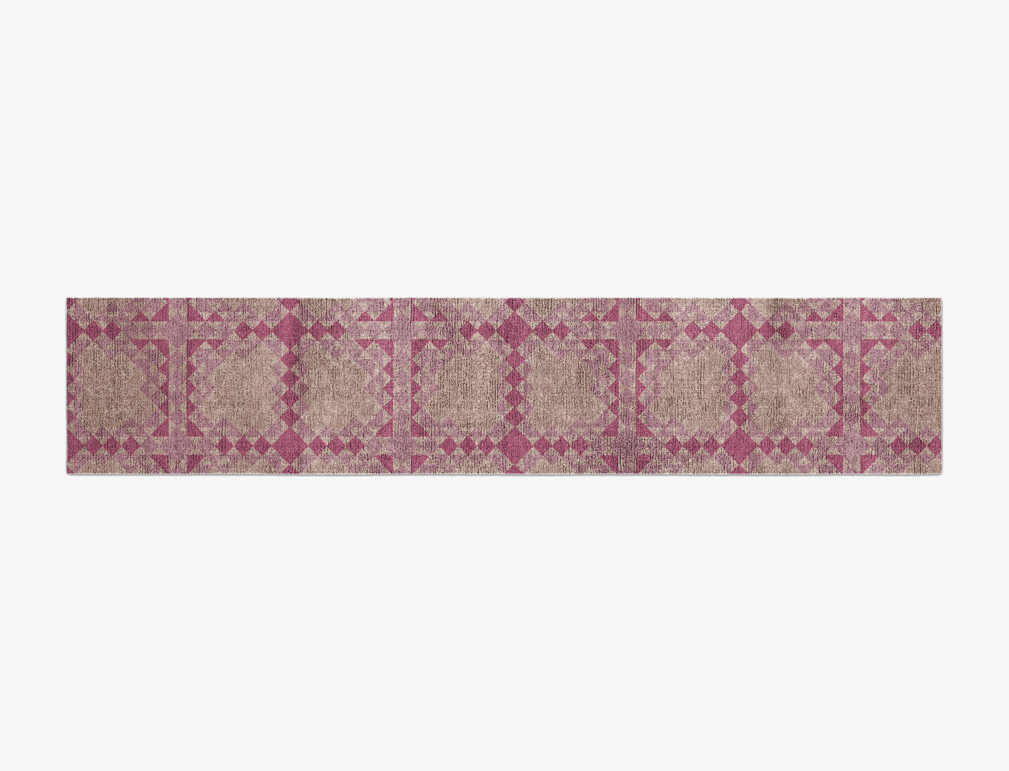Heosphoros Minimalist Runner Flatweave Bamboo Silk Custom Rug by Rug Artisan