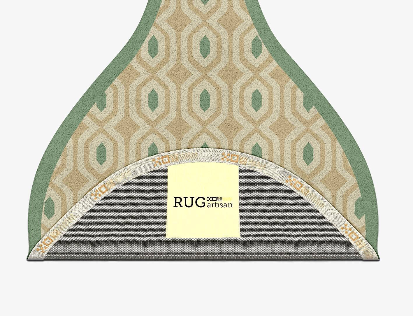 Hive Geometric Drop Hand Tufted Pure Wool Custom Rug by Rug Artisan
