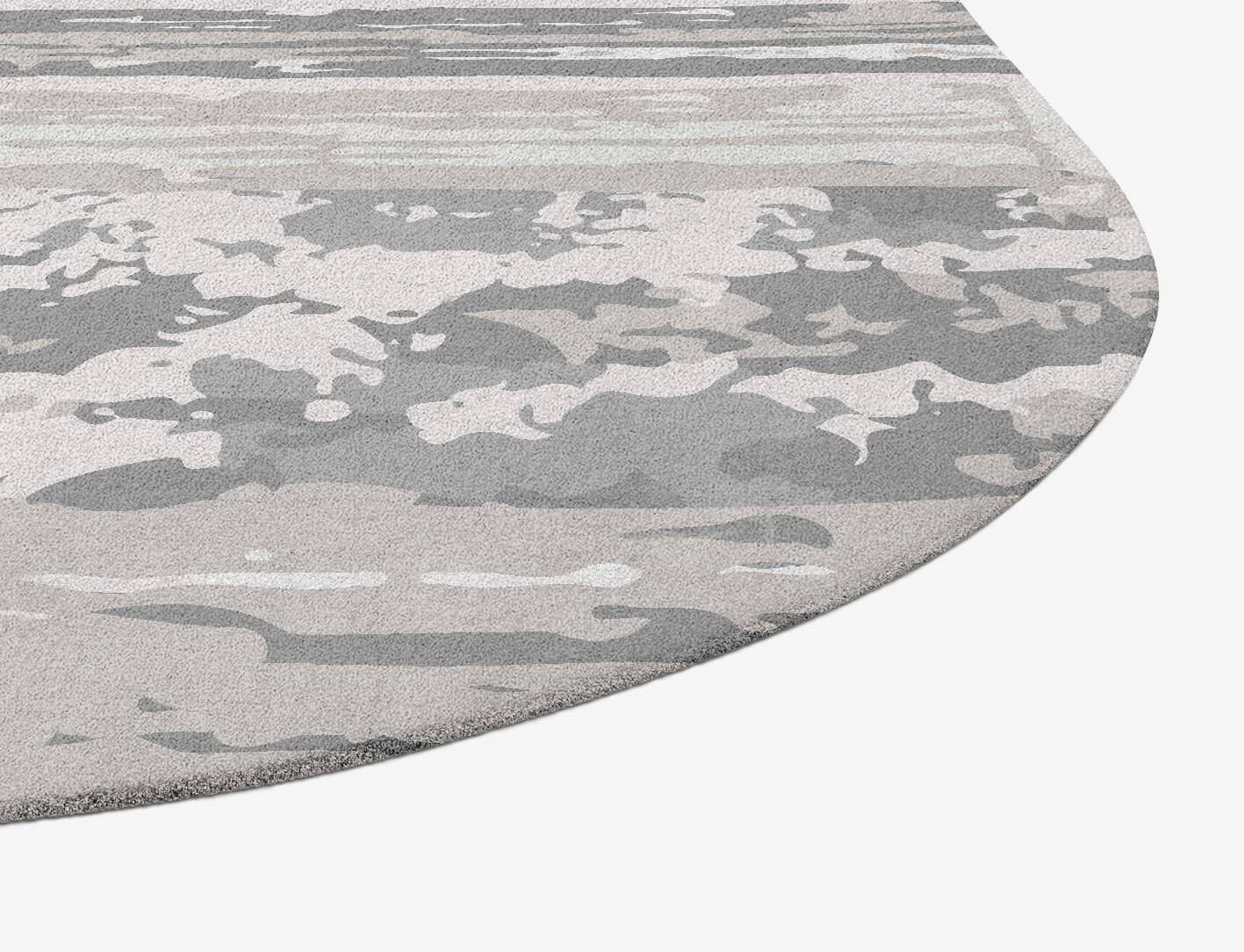 Horizon Surface Art Oblong Hand Tufted Pure Wool Custom Rug by Rug Artisan