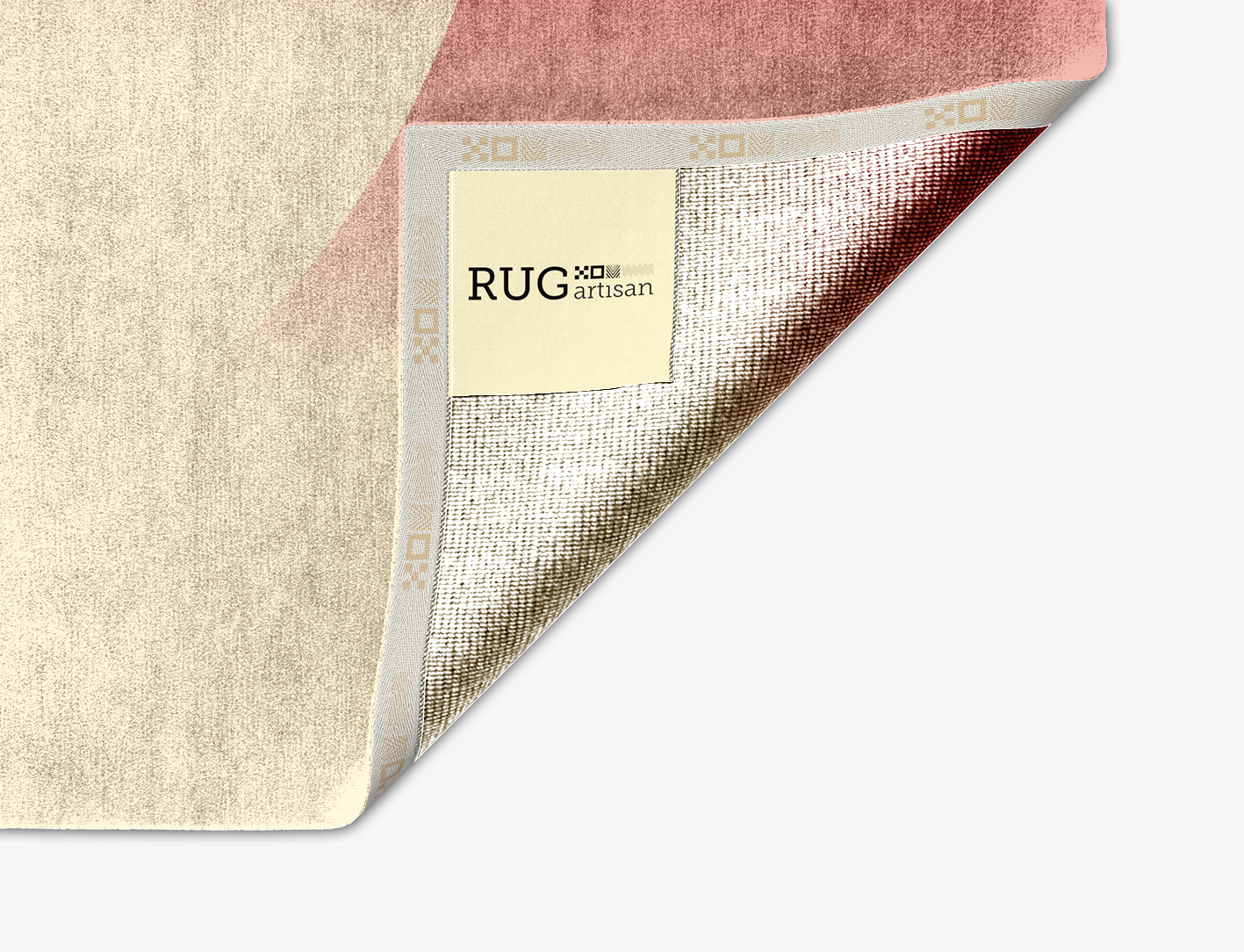 Hue Ombre Arch Hand Knotted Bamboo Silk Custom Rug by Rug Artisan