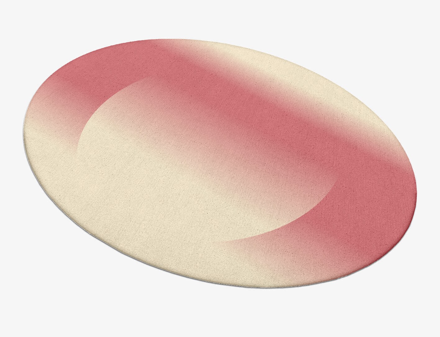 Hue Ombre Oval Hand Tufted Pure Wool Custom Rug by Rug Artisan