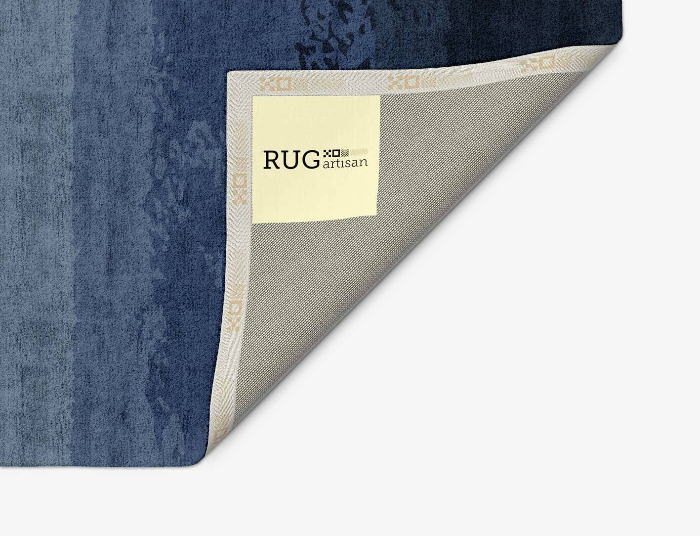Hunter Gradation Arch Hand Tufted Bamboo Silk Custom Rug by Rug Artisan