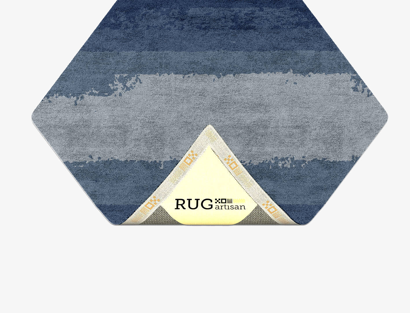 Hunter Gradation Diamond Hand Tufted Bamboo Silk Custom Rug by Rug Artisan
