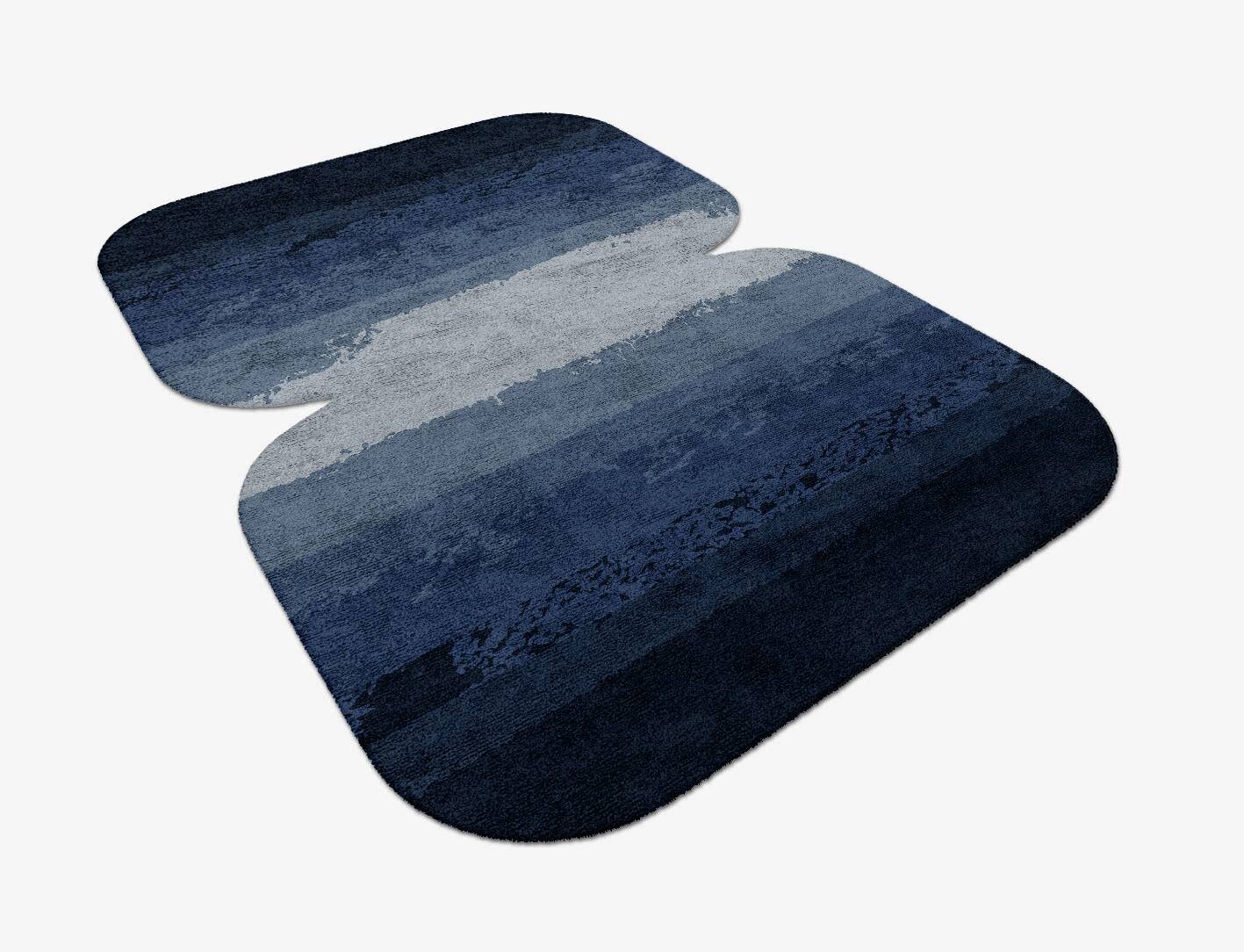 Hunter Gradation Eight Hand Tufted Bamboo Silk Custom Rug by Rug Artisan