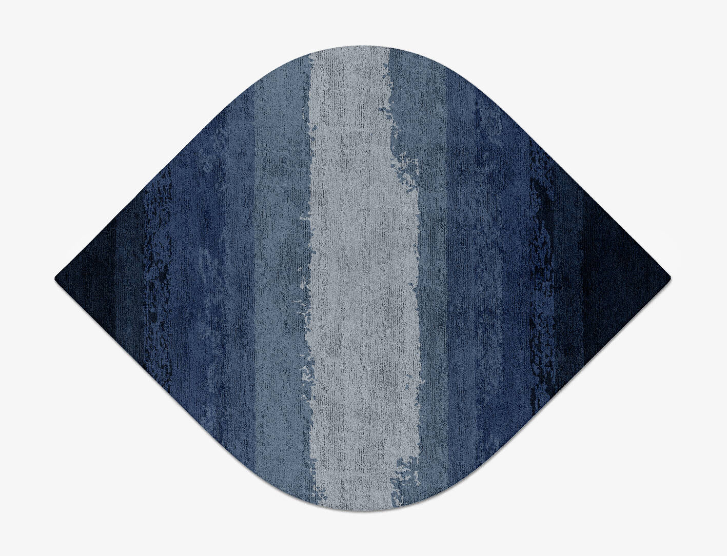 Hunter Gradation Ogee Hand Tufted Bamboo Silk Custom Rug by Rug Artisan