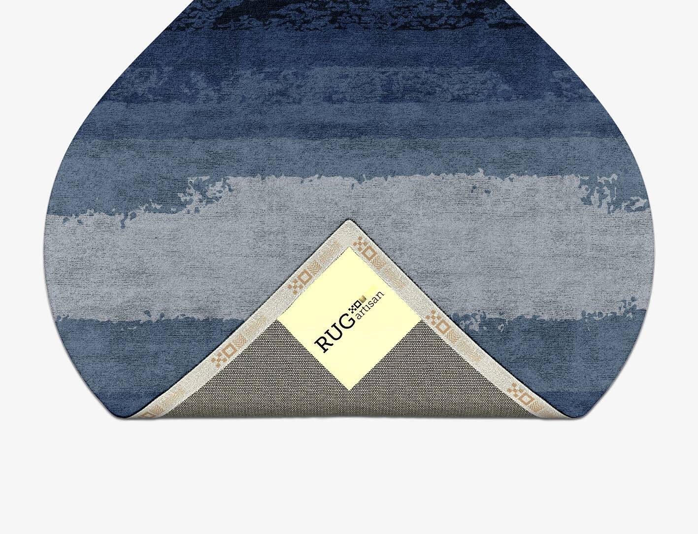 Hunter Gradation Ogee Hand Tufted Bamboo Silk Custom Rug by Rug Artisan