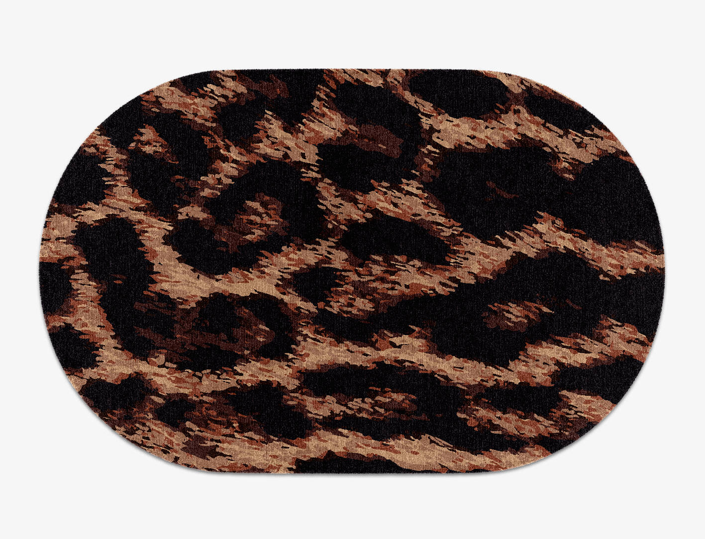 Hunting Leopard Animal Prints Capsule Hand Knotted Tibetan Wool Custom Rug by Rug Artisan