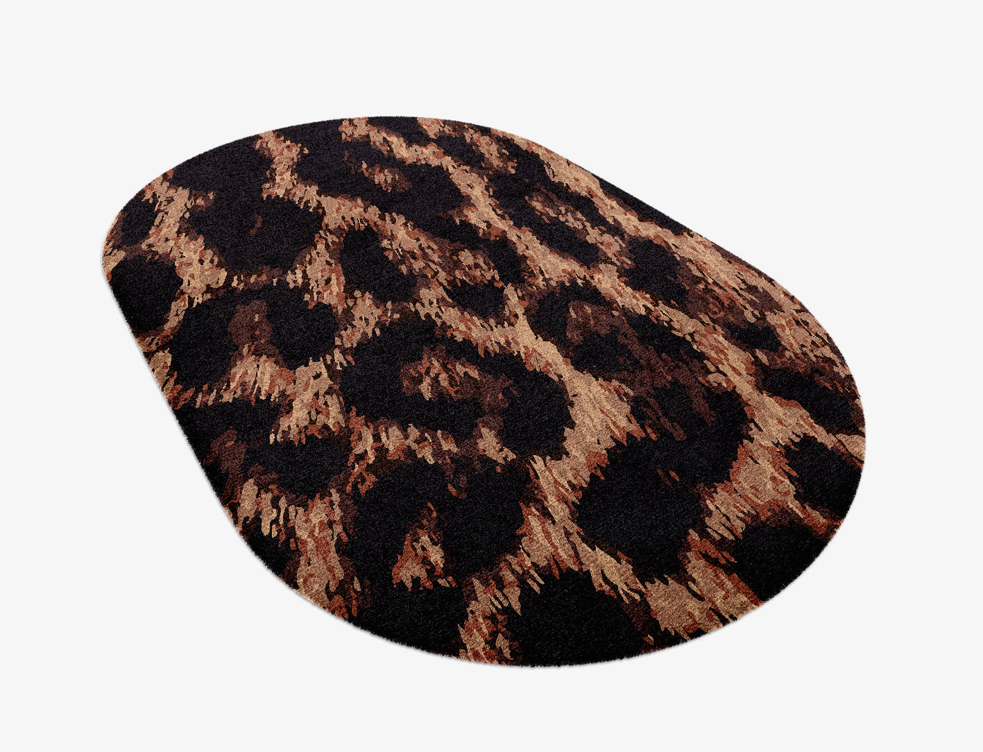 Hunting Leopard Animal Prints Capsule Hand Knotted Tibetan Wool Custom Rug by Rug Artisan
