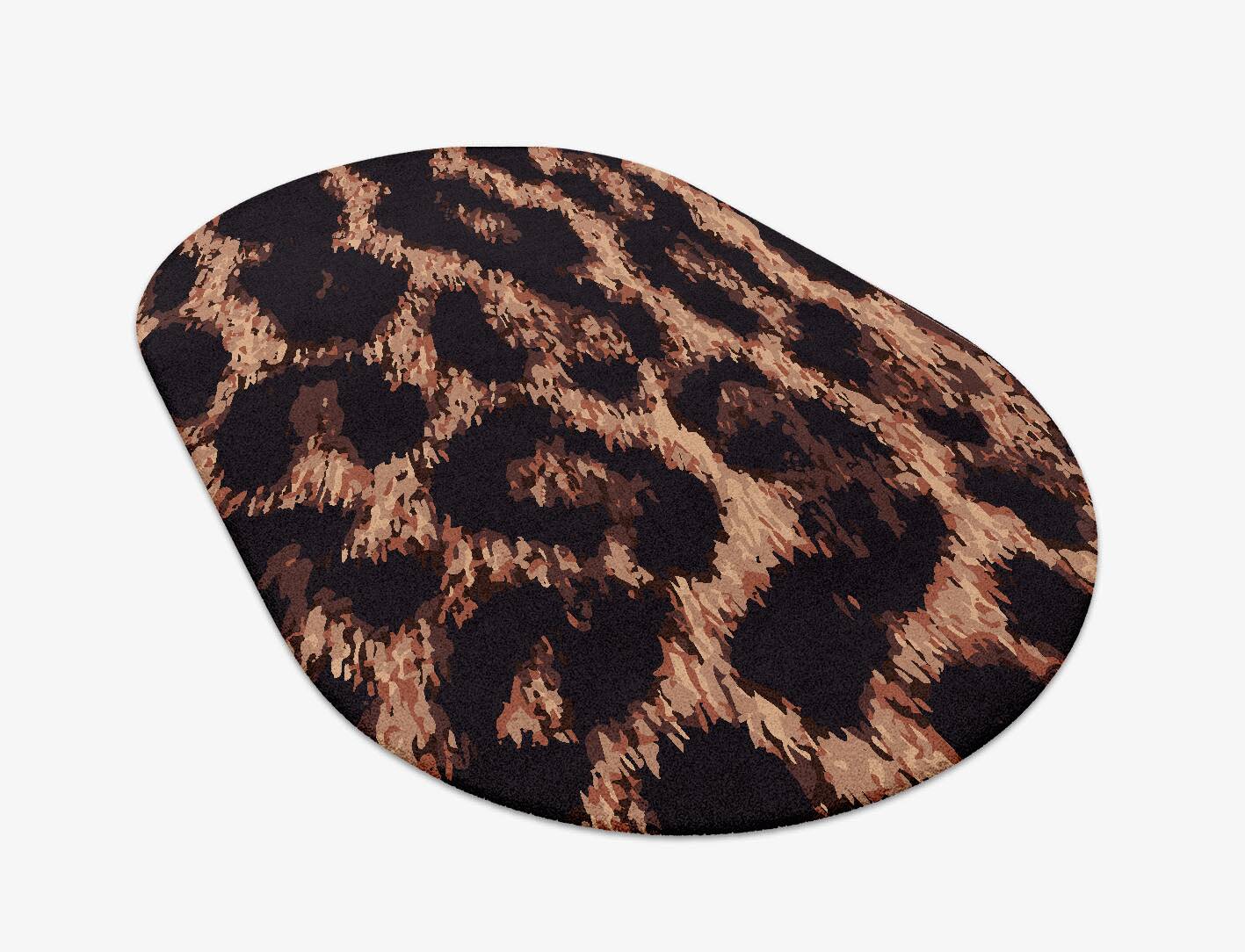 Hunting Leopard Animal Prints Capsule Hand Tufted Pure Wool Custom Rug by Rug Artisan