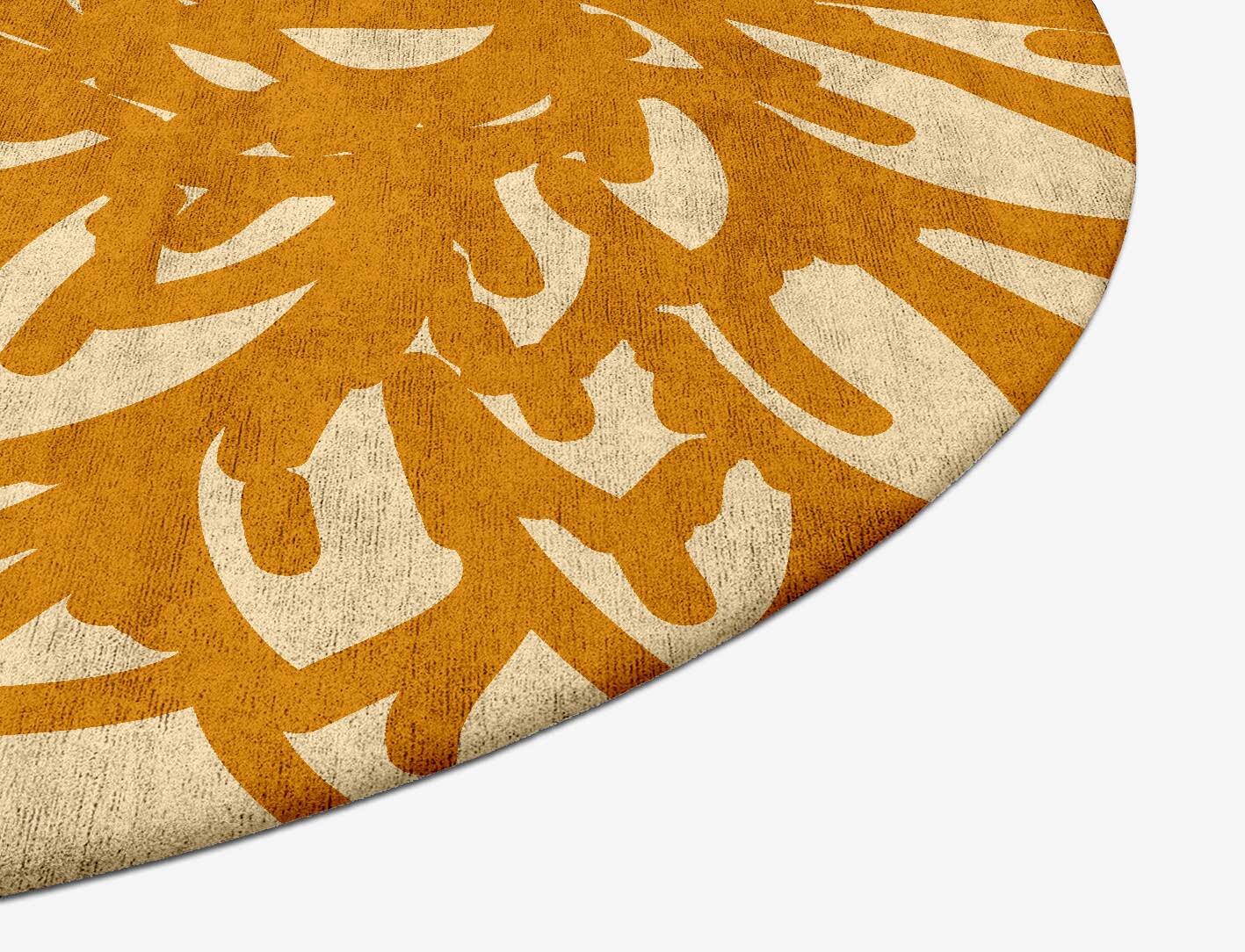 Hygge Floral Oval Hand Tufted Bamboo Silk Custom Rug by Rug Artisan