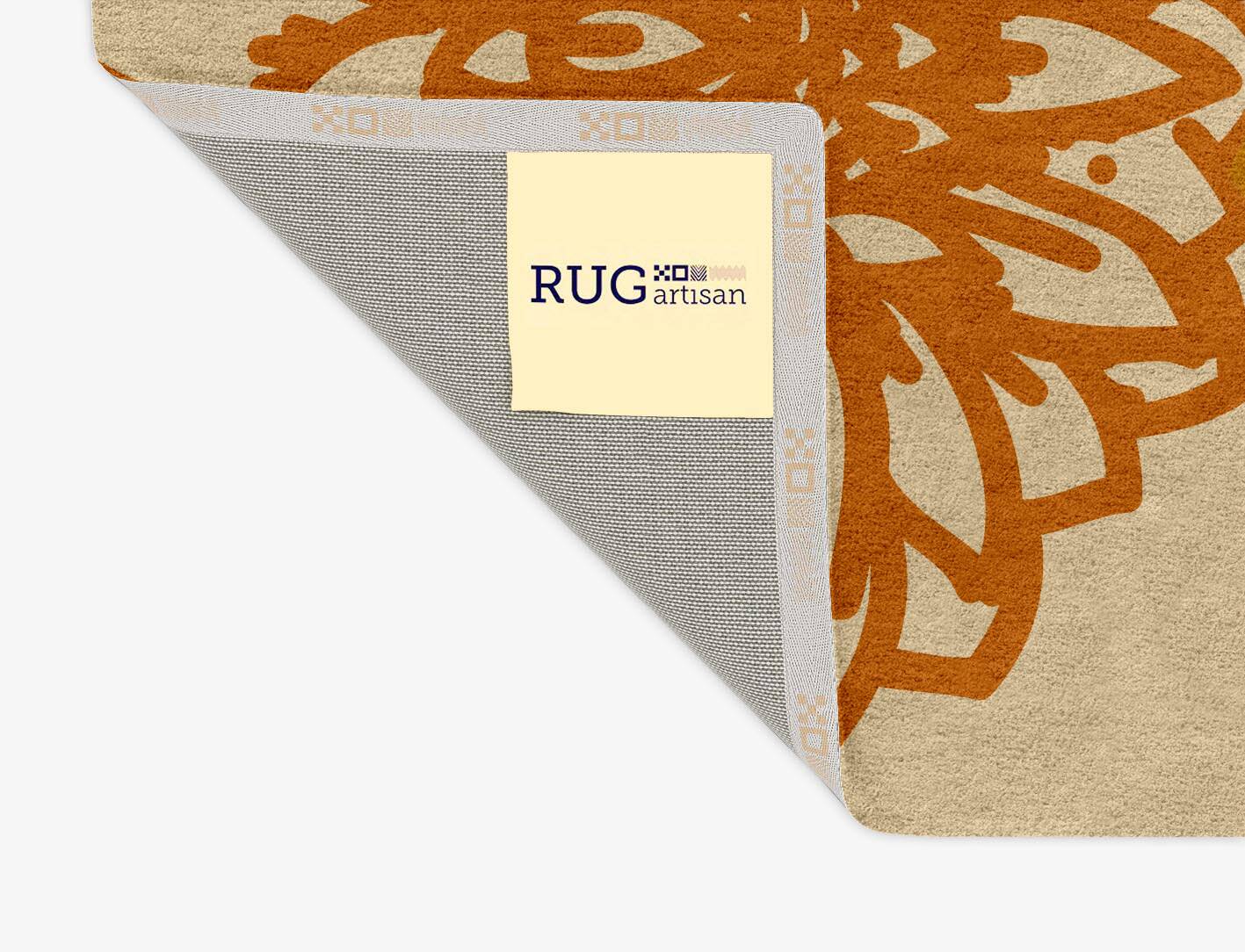 Hygge Floral Rectangle Hand Tufted Pure Wool Custom Rug by Rug Artisan