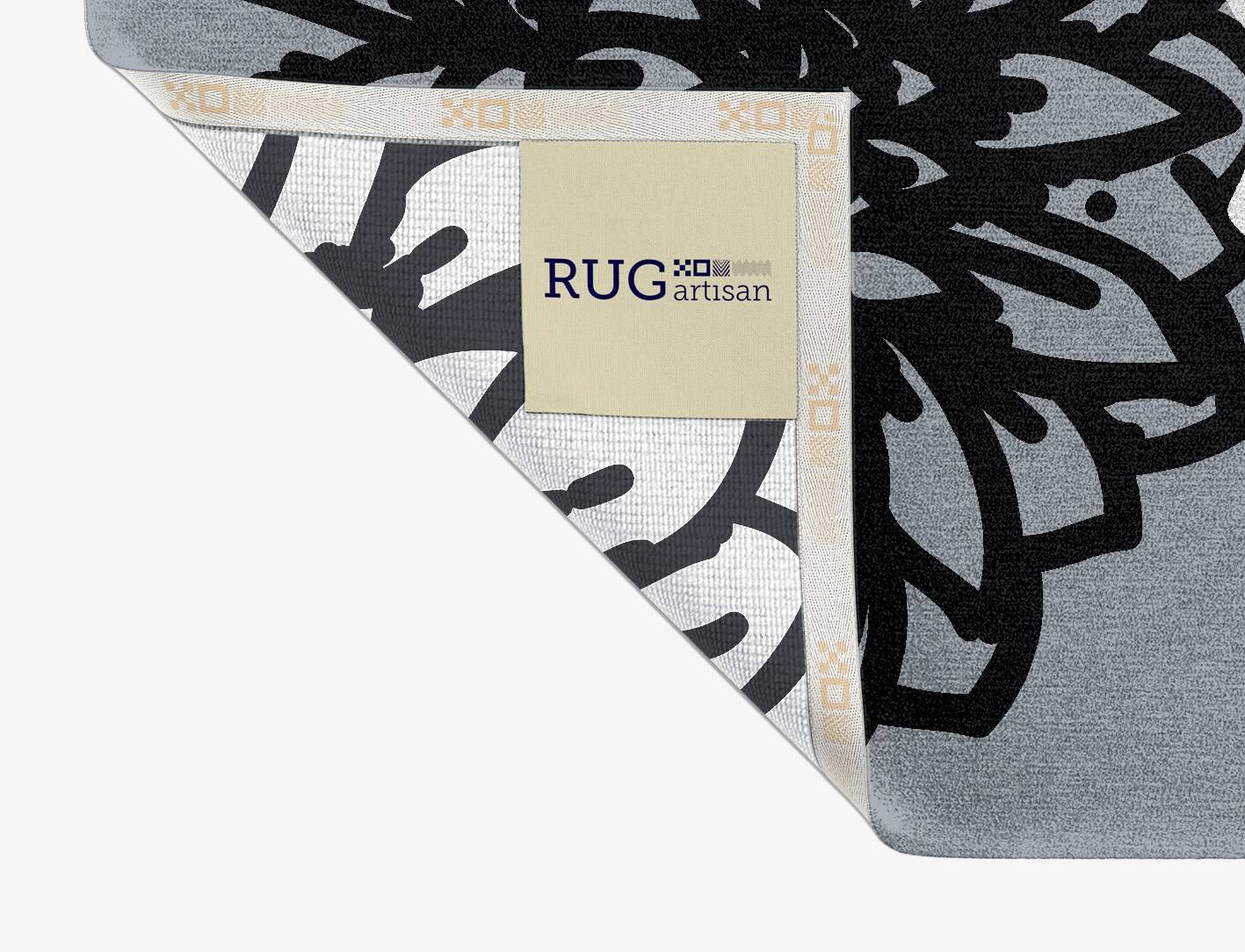 Hygge Grey Monochrome Rectangle Hand Knotted Tibetan Wool Custom Rug by Rug Artisan