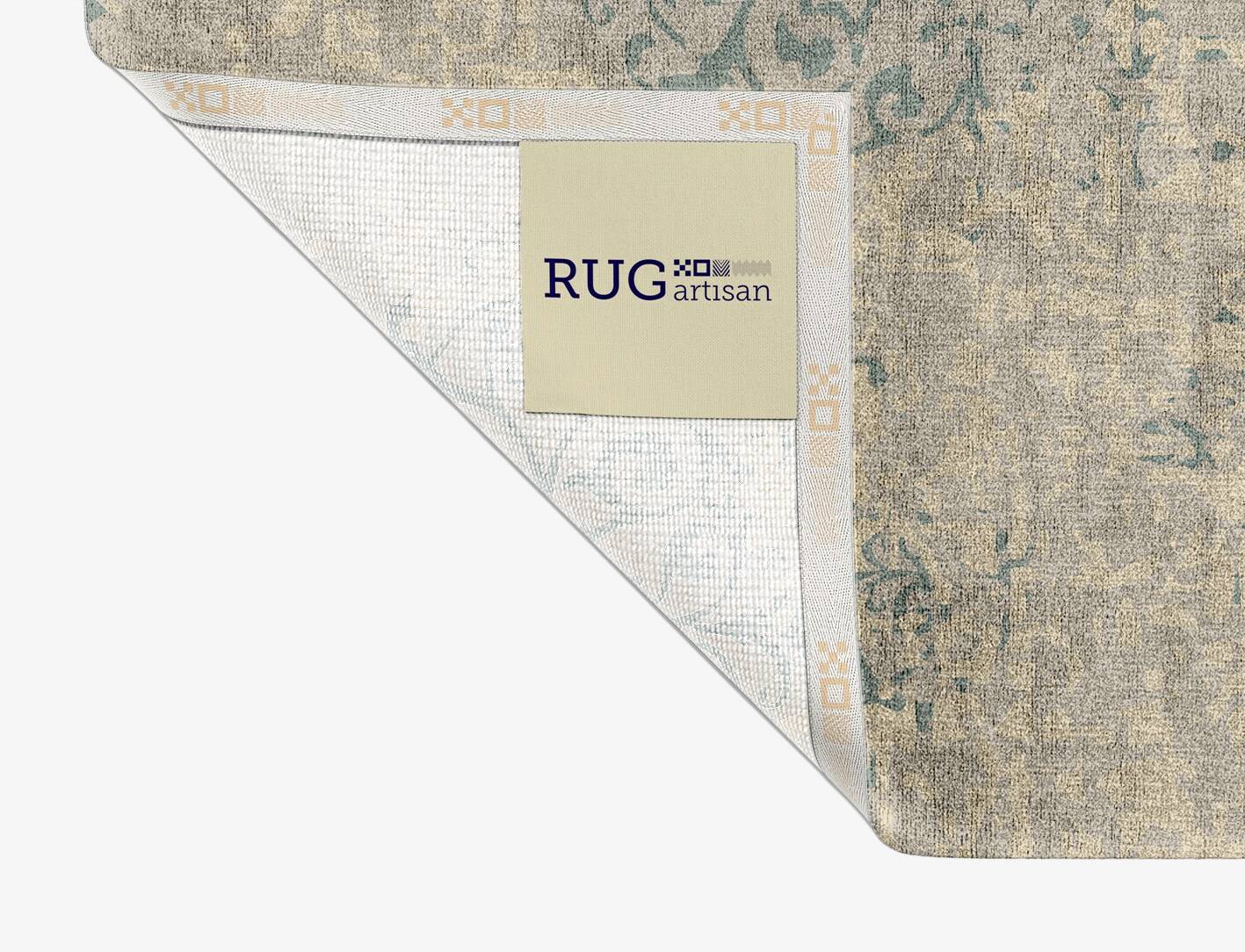 Iden Blue Royal Rectangle Hand Knotted Bamboo Silk Custom Rug by Rug Artisan