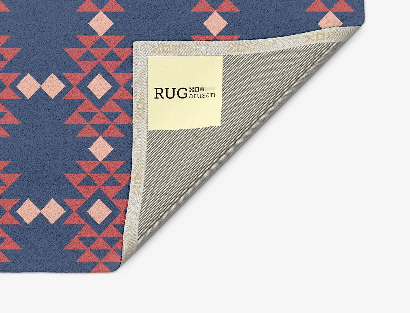 Ikat Geometric Arch Hand Tufted Pure Wool Custom Rug by Rug Artisan